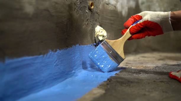 SJ Waterproofing Pros commercial waterproofing team near Sparta, MI